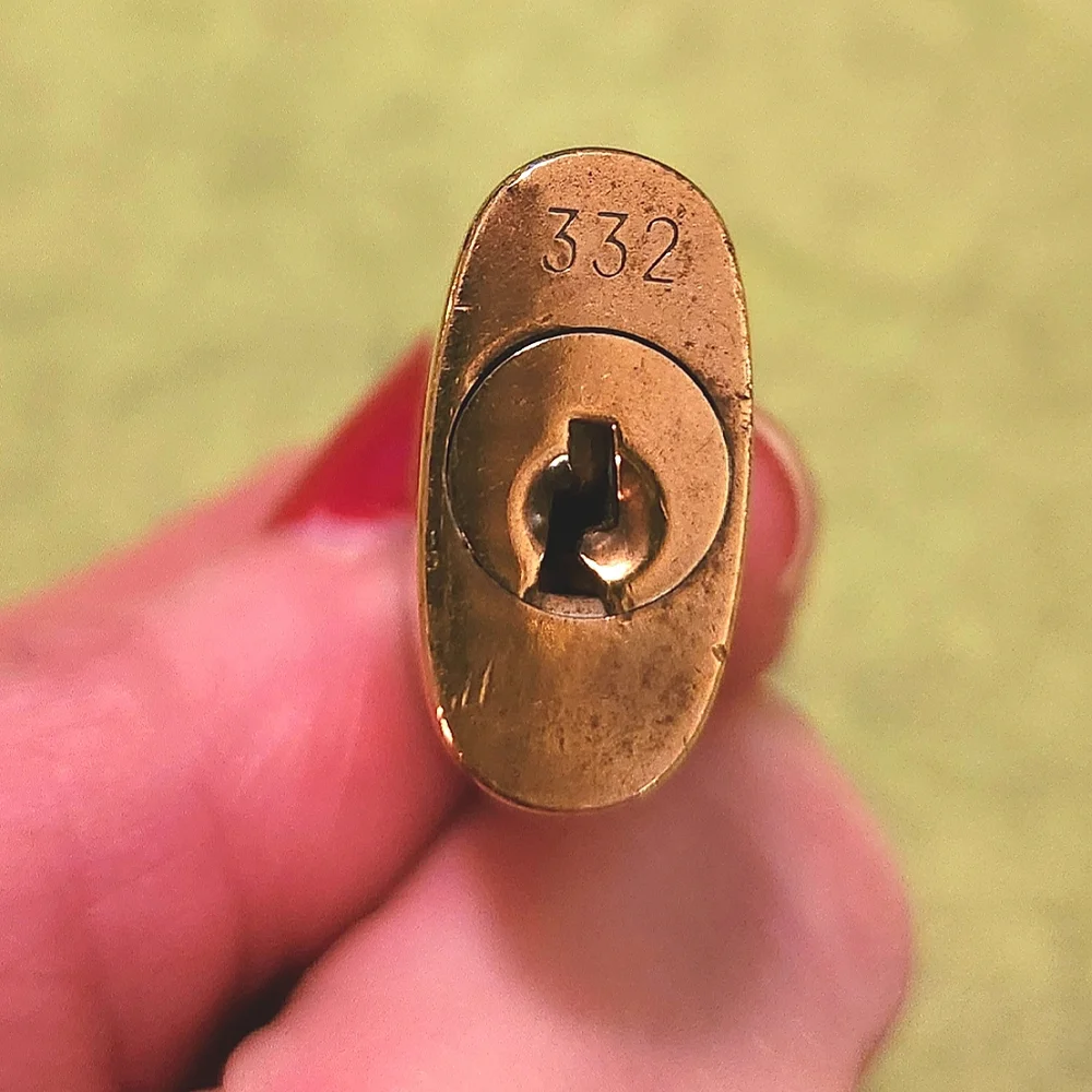 Louis Vuitton Lock No 332 NO KEY